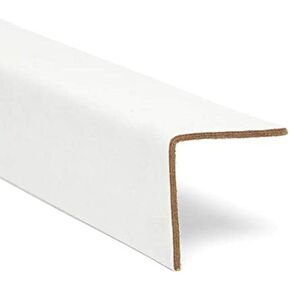 واقيات الحواف من الورق المقوى من Paper Mart للشحن، واقيات زوايا خفيفة الوزن مقاس 2 × 2 × 24 بوصة، حزمة كبيرة مكونة من 100 قطعة للصناديق أو المنصات in Kuwait