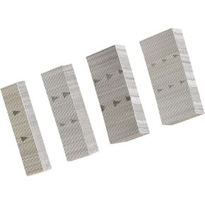 HW HAMWOO 16000Pcs 23 Gauge Stainless Steel Pin Nails, Headless Pinner Nails (5/8",4/5",1",1-3/16") assorted 4 sizes for Molding Cabinetry Building photo frame,handicrafts