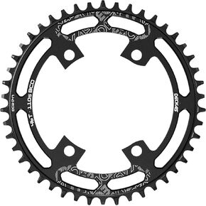 110mm BCD Narrow Wide Chainring CNC Machined Aluminum for Road Bicycle Bike 36T 38T 40T 42T 44T 46T 48T 50T 52T Fits 7 to 12 Speed Chains