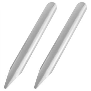 5.9inch Bead Spoons Lab Spatulas Lab Scoops Scoop Spatulas Lab Supplies for Scooping Transfer Mixed Powder Paste Classroom Household Tools 2pcs