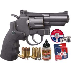 Crosman SNR357 (Pistol + BB and Pellet Cartridges, BB's, Pellets and CO2)