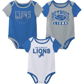 Outerstuff NFL Teams Newborn Baby and Infant Short Sleeve Bodysuit Variety 3-Pack (0-18m)