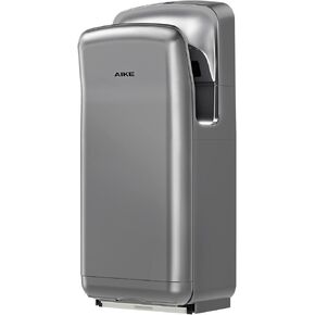 AIKE HEPA Filtered Vertical Hand Dryer Premium, 110-130V Silver Model AK2005H
