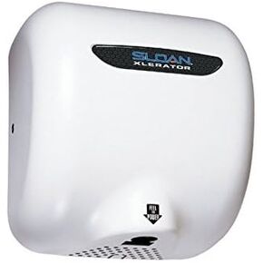 Sloan EHD-504 Xlerator Model Ultra-fast, Sensor Activated Hand Dryer for surface mounting. 277, White
