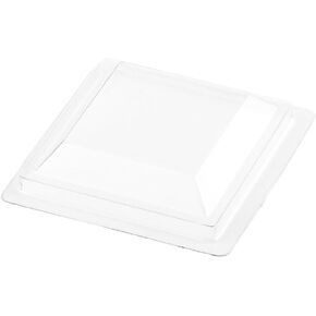 Restaurantware LIDS ONLY: 1.8 Inch Bonito Dessert Cup Lids 100 Plastic Lids For Bonito Appetizer Cups - Cups Sold Separately Snug Fit Clear Plastic Dessert Shooter Plastic Lids Secure Fit