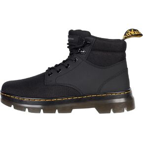 Dr. Martens Unisex Lace Fashion Boot, Black Extra Tough 50/50+ajax, 9 US Men