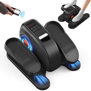 SMUG Compact Under-Desk Elliptical – Quiet Electric Ellipse Leg Exerciser with Adjustable Speed and LED Display, Ideal Pedal Exerciser for Seniors and Office Workouts