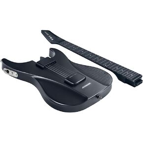 AeroBand Guitar Smart Guitar With Silicone Strings, Travel Silent Guitar With Detachable Fretboard, Headphone Jack, Built-in Speaker and Drum system, Aeroband APP Play, MIDI Guitar