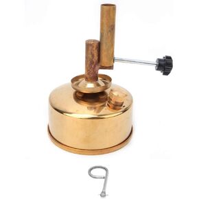 Seat-Type Copper Alcohol Blow Lamp Laboratory Experimental Instrument,Alcohol Blow Lamp, and Used for A Long Service Time(Alcohol Lamp)