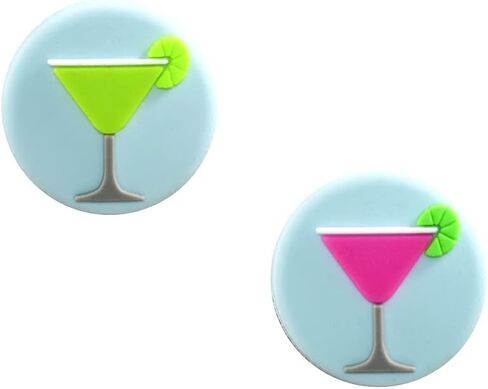 Drink Themed Tennis Racket Dampener Shock Absorber, Cute Tennis Dampeners for Rackets - Fits All Racquets, Easy to Install - 2 Pack in Saudi Arabia