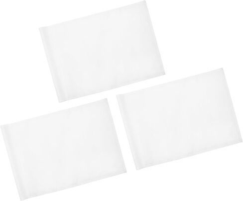 KINGTOP Golf Flag 20x14 Inch - Plain White, 420D Nylon, Tube Inserted - Standard Putting Green Flags for Backyard Practice, Golf Courses, Country Club, 1-Pack in Kuwait
