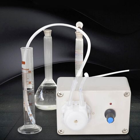 50/60hz Peristaltic Pump, 1ml - 250ml / min Dosing Pump, US Plug 110-240v Liquid Pump for Experimental, Biochemical Analysis, Pharmaceutical, Fine Chemical Industry in Saudi Arabia