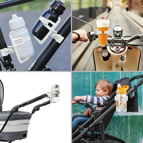 حامل زجاجة مياه للدراجة بدون براغي، حامل أكواب عالمي للدراجة، قفص زجاجة مياه للدراجة يدور 360 درجة، حامل زجاجة مياه لمشاية عربة الدراجة in Kuwait