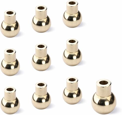 10PCS 17MM 5 Brass Ball Cnc Nozzle, Straight Hole Coolant Nozzle for Jewelry Lathes Screw Lock, High-Pressure Cutting Oil Cooling Nozzle for Jewelry Carving Milling Machines Machine Tools in Saudi Arabia