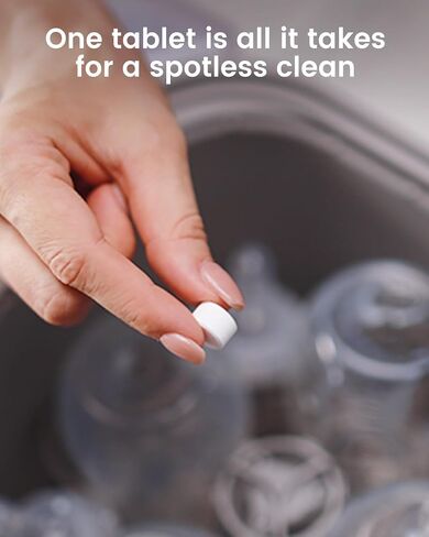 GROWNSY Official Detergent Tablets - 130 PCS, Compatible with GROWNSY and Momcozy Baby Bottle Washers in Saudi Arabia