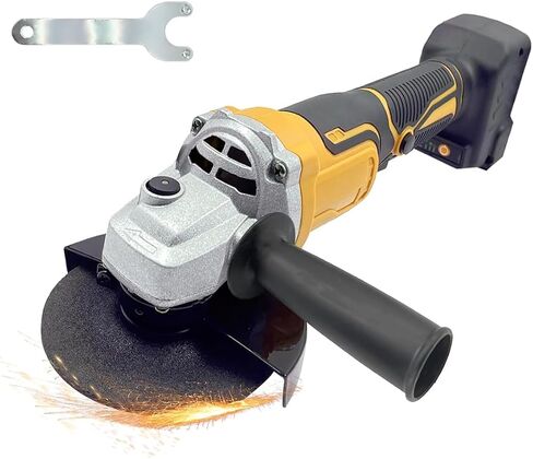 Cordless Grinder for Milwaukee 18V Battery Angle Grinder 11000RPM Brushless Power Grinder with 3 Variable Speed 4-1/2" Blades for Metal Wood (Not included Battery) in Saudi Arabia