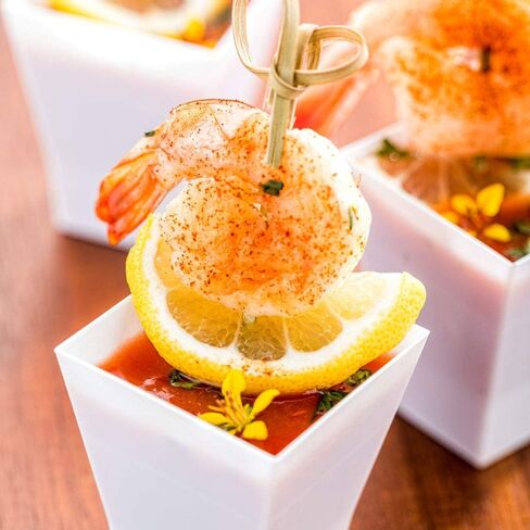 Restaurantware LIDS ONLY: 1.8 Inch Bonito Dessert Cup Lids 100 Plastic Lids For Bonito Appetizer Cups - Cups Sold Separately Snug Fit Clear Plastic Dessert Shooter Plastic Lids Secure Fit in Saudi Arabia