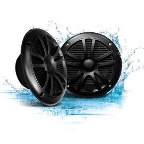 BOSS Audio Systems MR652C - 350 Watt Per Pair, 6.5 Inch , Full Range, 2 Way Marine Component Speaker System Sold in Pairs
