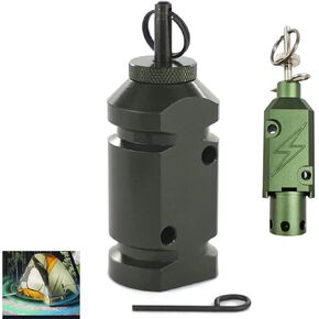 Perimeter Trip Alarm, Trip Wire Perimeter Alarm, 22 Option Early Warning Security System for Camping and Property Safety