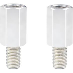 2Pcs Upgraded Bicycle Axle Extenders,304 Stainless Steel Stabilizer Extension Bolts for 12-20" Kids Bikes Training Wheels