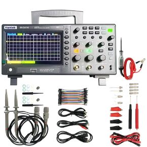 Hantek Digital Storage Oscilloscope USB 150MHz Bandwidth, 2 Channels, 1GSa/s Sampling Rate, with 1 CH Waveform Generator(DSO2D15)