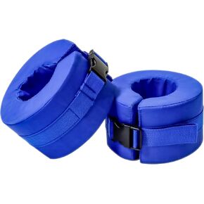 Trademark Innovations Water Exercise Ankle Cuff Swimming Water Aerobics Weights (Set of 2)