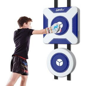 Wall Boxing Mat, Wall Focus Target Punch, Height Adjustable Wall Target Punch Mat, Adult and Child Home Boxing Mat, Taekwondo, Sanda, Martial Arts, Boxing Training Equipment