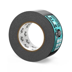 Black Duct Tape Heavy Duty, Super Strong Sticky and No Residue Black Waterproof Duct Tapes, Multi-Use Duct Tapes for Packaging, Binding, Material Handling, 1 Roll (2 Inch x 30 Yards)