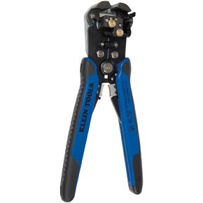 Klein Tools 11061 Self-Adjusting Wire Stripper / Wire Cutter, Heavy Duty, for 10-20 AWG Solid, 12-22 AWG Stranded, and Romex Wire 12/2 and 14/3