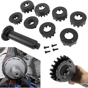 Lower Carrier Retainer Retaining Ring Nut Wrench Tool Kit Fit For Yamaha Honda Suzuki Mercury MerCruiser Drive Units & Outboards, Replace For 91-61069T, YB-34447, YB-06075, YB-0647, YB-06677, YB-06578