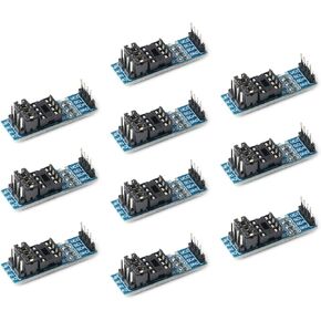 10Pcs AT24CXX EEPROM Memory Module I2C Interface 8 Pin Memory Modules PCB Excluding Chips Board Pull Up Resistor Board