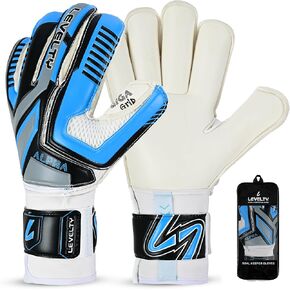 Adult Goalie Goalkeeper Gloves with Finger Protection Men Breathable Soccer Gloves Giga Palm Football Training and Match Gloves