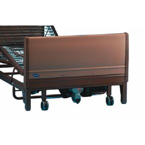 Invacare 5301LOW Universal Low Bed End for Full-Electric and Semi-Electric Homecare Beds, Brown