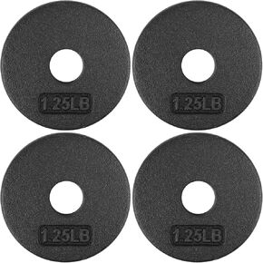 A2ZCARE Weight Plates 1 inch, Standard Weight Plates, Cast Iron Weight Plate, Dumbbell Weight Plates