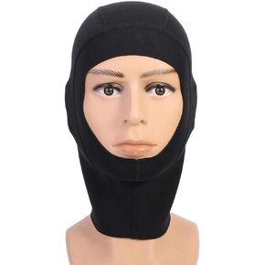 Keenso Diving hat, 1mm/3mm 8 Unisex High Elastic Neoprene Snorkeling Wetsuit Hood Surf Divers Hat Diving hat(M-1mm)