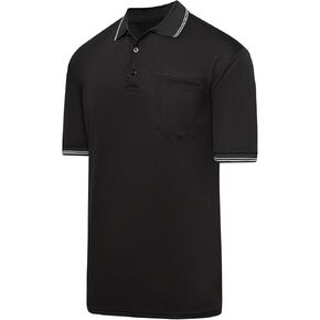 Murray Sporting Goods Short Sleeve Polo Baseball and Softball Umpire Shirt - Sized for Chest Protector