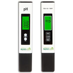 Digital 4-in-1 Water Quality Testing Kit - High Accuracy Digital pH/TDS/EC/Temp Pen Set Perfect for Hydroponics, Pools, Koi Ponds, Drinking Water, Wine/Beer Making, Hot Tub, Spa, Aquarium