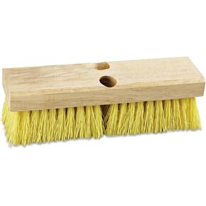 Boardwalk BWK3310 10 in. Brush 2 in. Cream Polypropylene Bristles Deck Brush Head