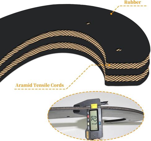 طقم مجداف 753-06469 مع لوحة حلاقة 731-08171، حزام 954-04050A يستبدل مجداف MTD 753-06469 Auger لـ Troy Bilt Squall 2100 مجاذيف، 210، 179E، 210E، Cub Cadet 221L، 221 HP قاذفات الثلج in Kuwait