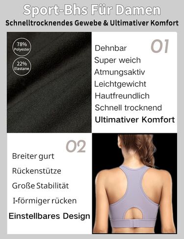 حمالات صدر رياضية للنساء دعم عالي، حمالات صدر رياضية للنساء، حمالات صدر مريحة للنوم يوميًا، حمالات صدر مريحة للنساء in Kuwait