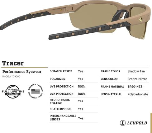 Leupold Men's Tracer Hunting Safety Glasses in Saudi Arabia