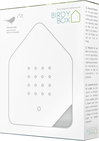 RELAXOUND Original Birdybox Black - Modern Nature Sound Box - Relaxing Cheerful Bird Concert - Motion Sensor with Sound - Relaxing Tool in Saudi Arabia