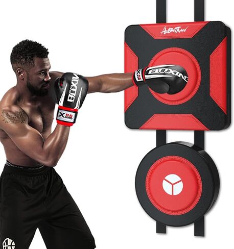 Wall Boxing Mat, Wall Focus Target Punch, Height Adjustable Wall Target Punch Mat, Adult and Child Home Boxing Mat, Taekwondo, Sanda, Martial Arts, Boxing Training Equipment in Saudi Arabia