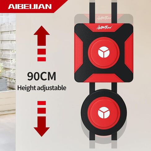 Wall Boxing Mat, Wall Focus Target Punch, Height Adjustable Wall Target Punch Mat, Adult and Child Home Boxing Mat, Taekwondo, Sanda, Martial Arts, Boxing Training Equipment in Saudi Arabia