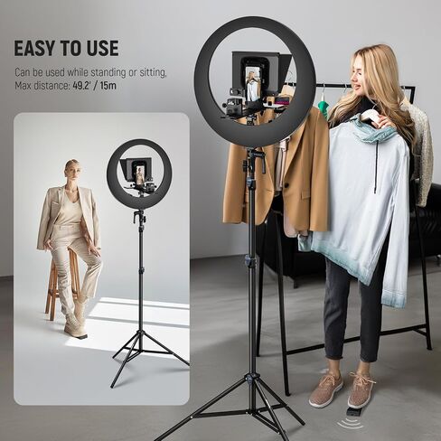 NEEWER Foot Switch for NEEWER Teleprompter App ONLY, Silent Bluetooth Remote Control Foot Pedal Switch with 9.8'/3m USB A to Type C Cable, USB/AAA Battery Powered, RT112 in Saudi Arabia