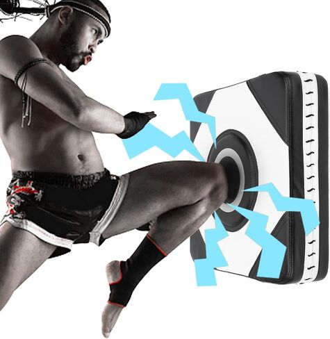 Taekwondo Kick Pad, PU Leather Boxing Wall Pad Muay Thai Pads Taekowndo Wall Punching Target 39x39x10cm Strike Kicking in Saudi Arabia