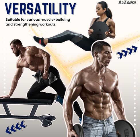 A2ZCARE Weight Plates 1 inch, Standard Weight Plates, Cast Iron Weight Plate, Dumbbell Weight Plates in Saudi Arabia