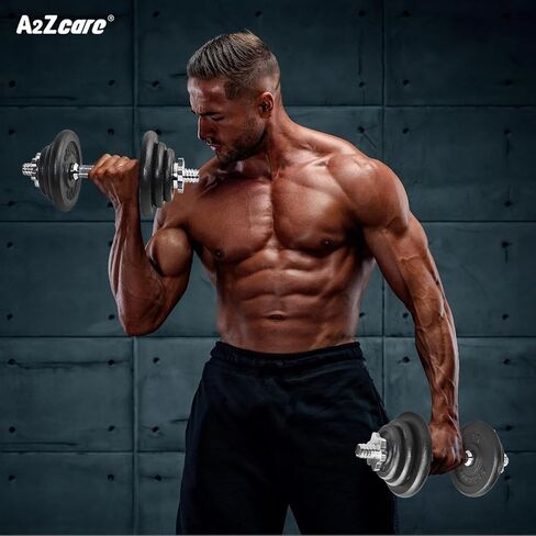 A2ZCARE Weight Plates 1 inch, Standard Weight Plates, Cast Iron Weight Plate, Dumbbell Weight Plates in Kuwait