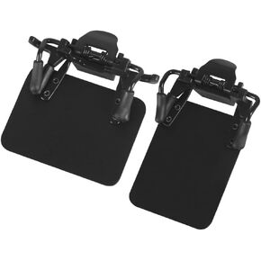 DONGKER Shooting Glasses Blinders Occluder Clip,2 PCS 180° Adjustable Angle Shooting Glasses Patch for Shooting