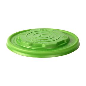 ECO PRODUCTS Compostable Soup Container Lids, Case of 1000, Fits 8-10oz Soup Containers, Veridian Green Tops, Made From CPLA Renewable Plant Based Plastic, For Hot or Cold Food